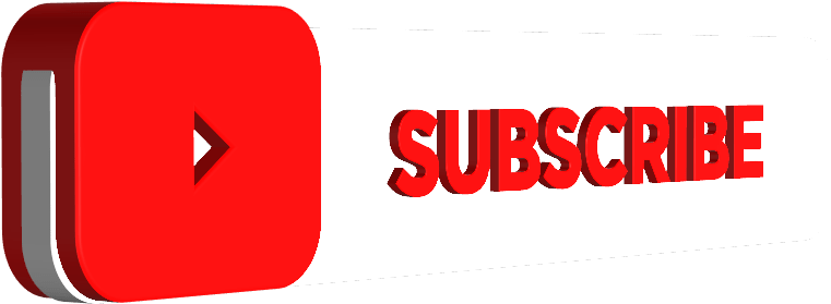 3 D Subscribe Button PNG