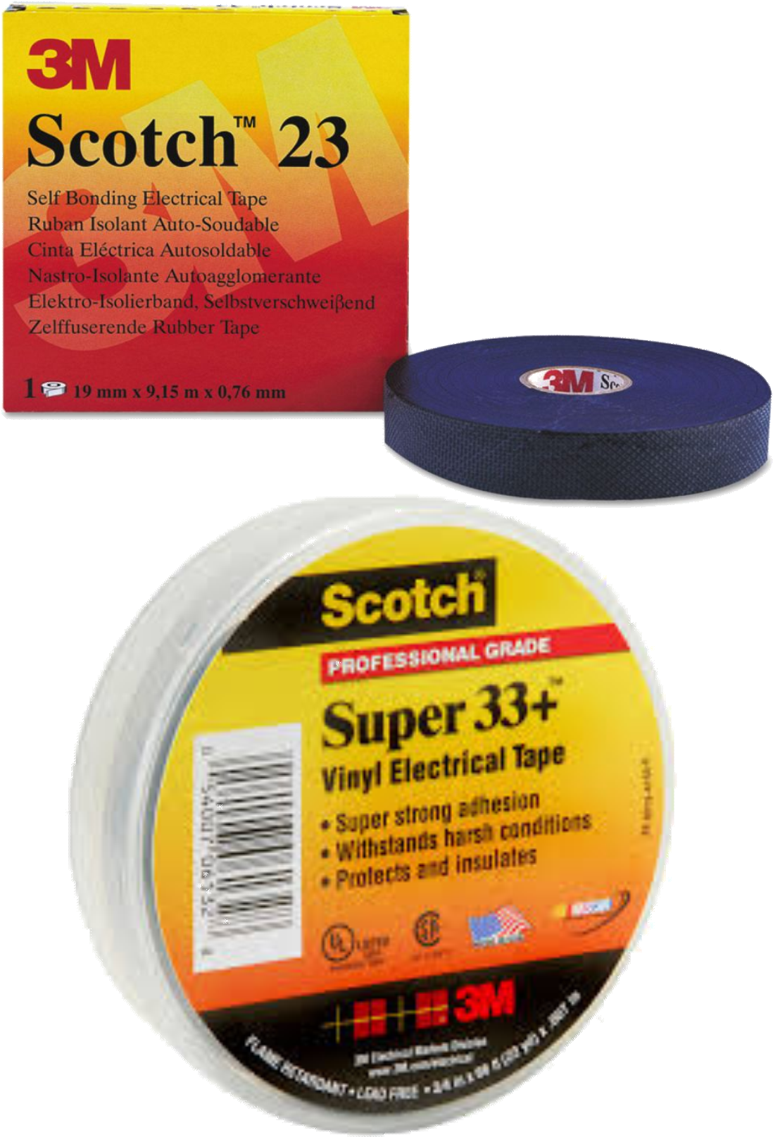 3 M Scotch Electrical Tapes PNG