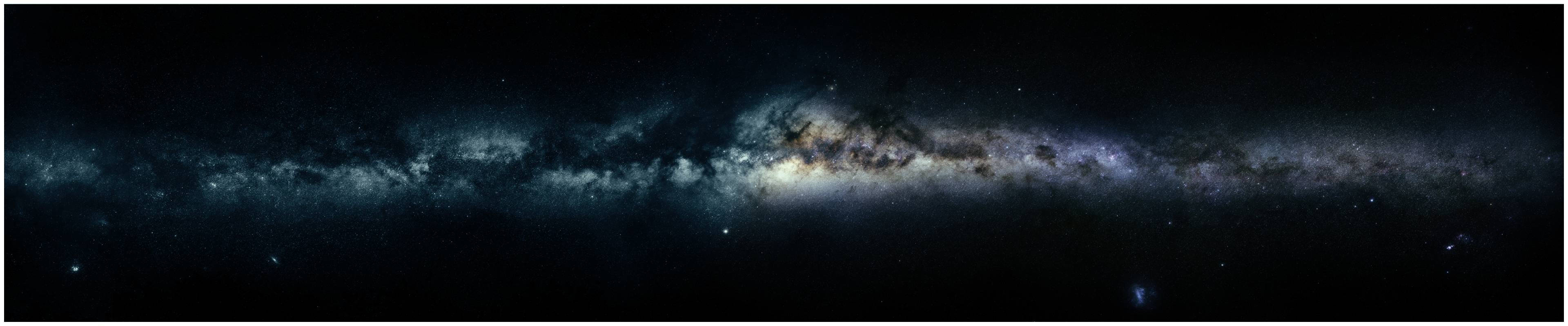 3monitor Galaxy Wallpaper