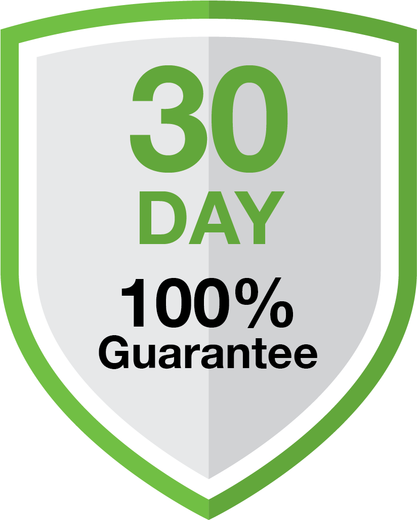 30 Day100 Percent Guarantee Shield PNG