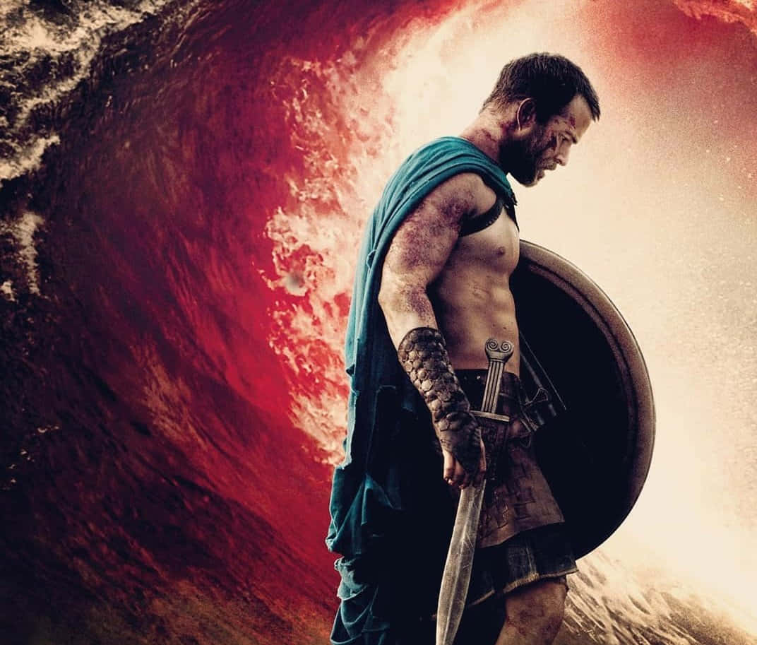 A Spartan Warrior From 300 Movie Wallpaper