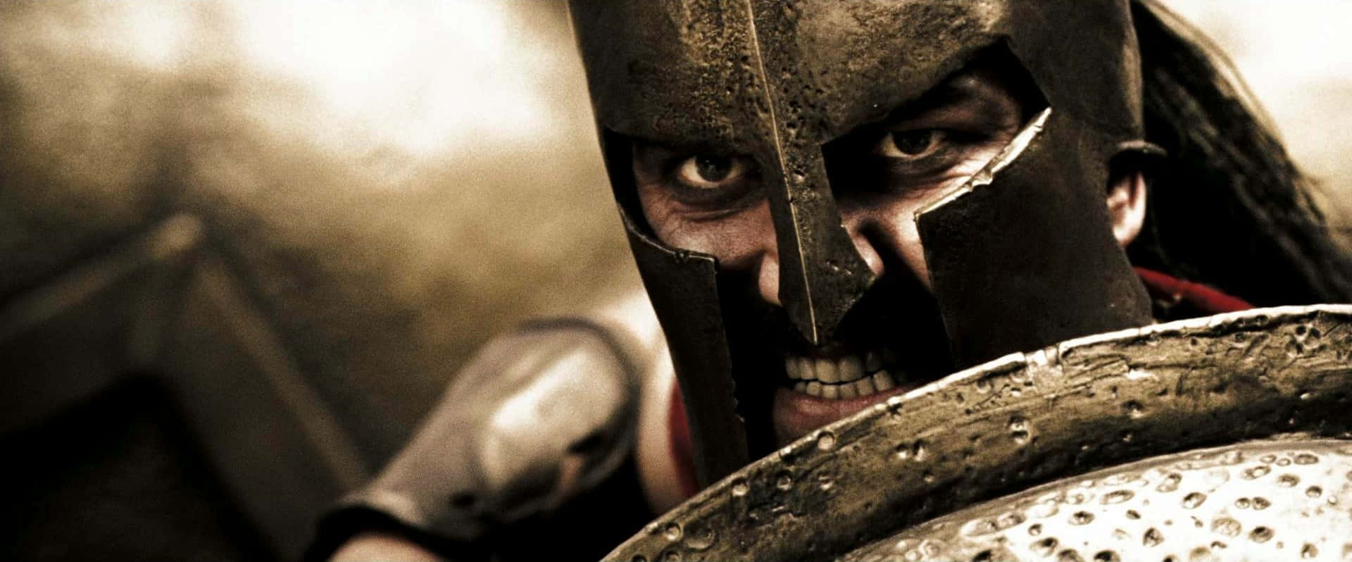 An Armored Spartan From The 300 Movie Wallpaper