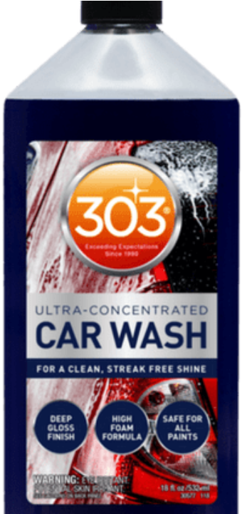 303 Ultra Concentrated Car Wash Bottle PNG