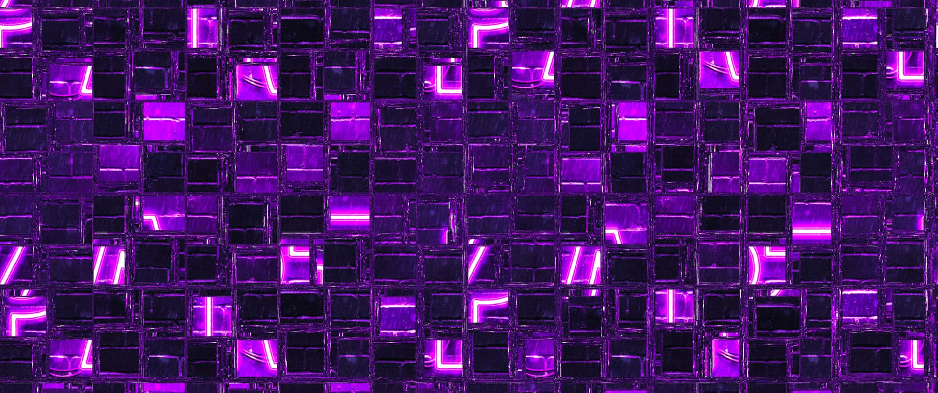 Purple Glass Mosaic Tile
