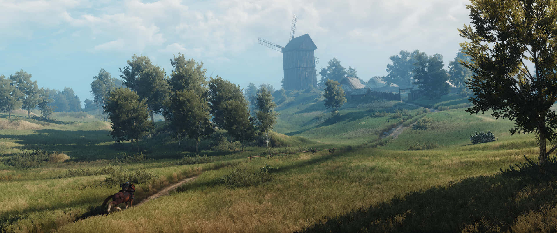 Den legendariske eventyrer Geralt af Rivia, The Witcher Wallpaper