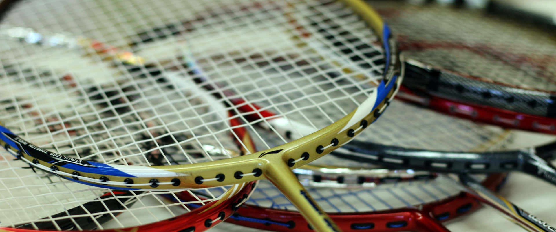 Badmintonmatchensintensitet I Hög Upplösning.