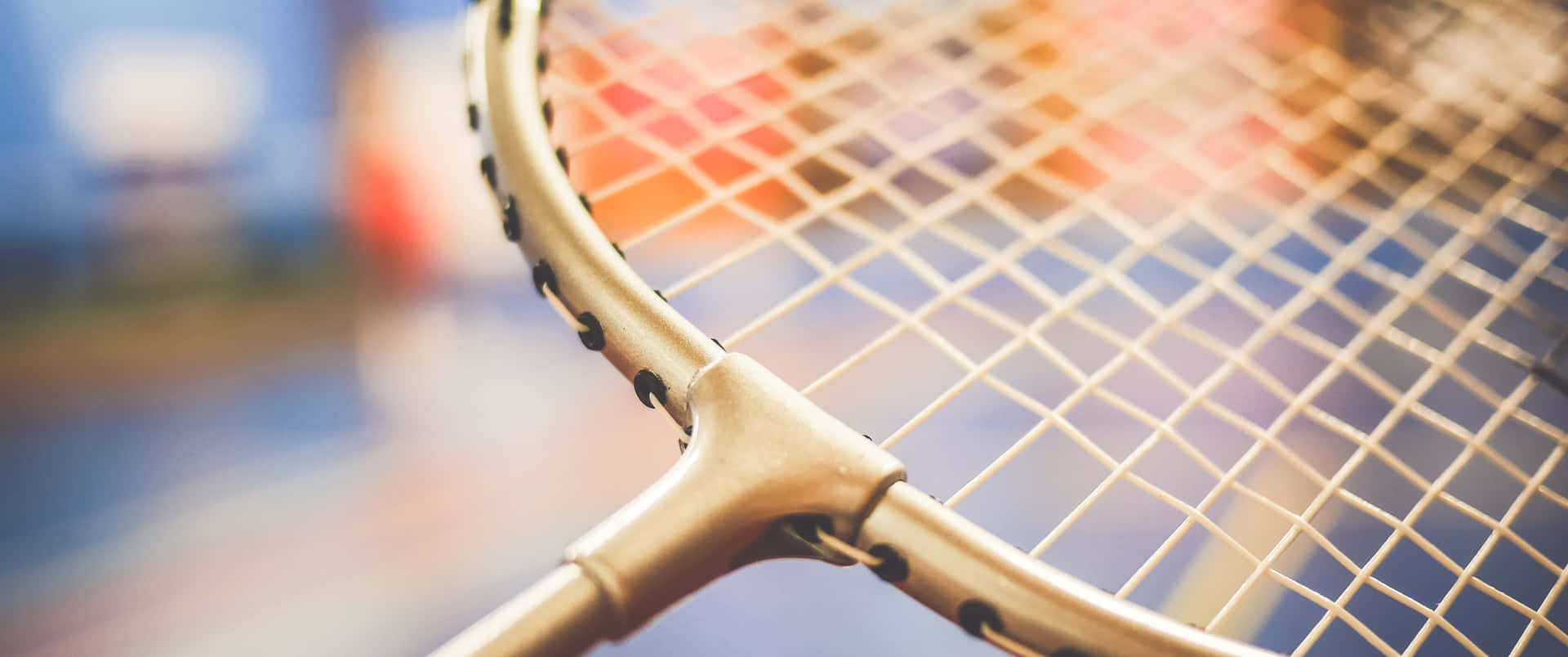 Fantastiskseger: Denna Badminton Bakgrund I 3440x1440p Fångar Perfekt Glädjen Av Att Vinna En Set.