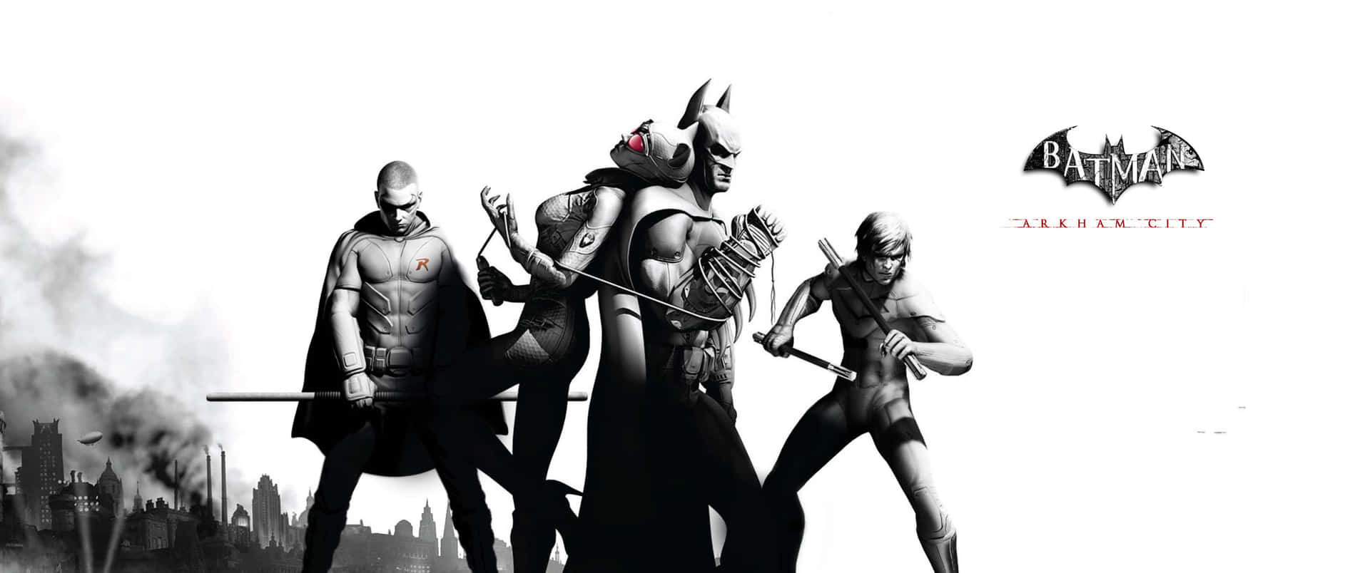 Batman ready to take on the villains of Arkham City