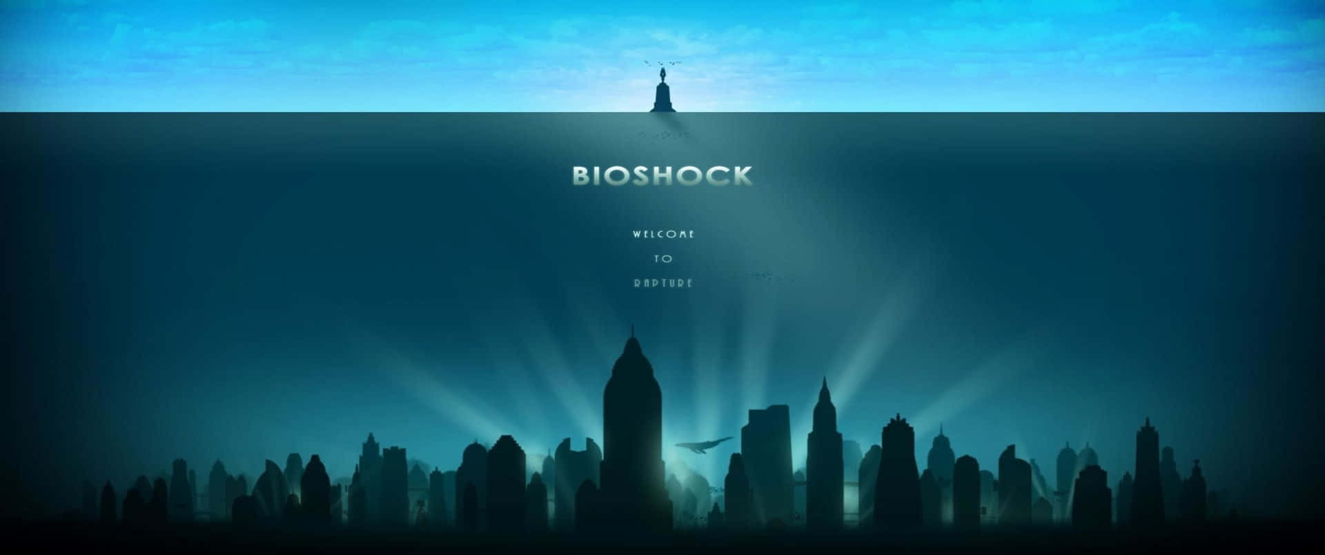 Förälskelse3440x1440p Bioshock Infinite Bakgrundsbild.