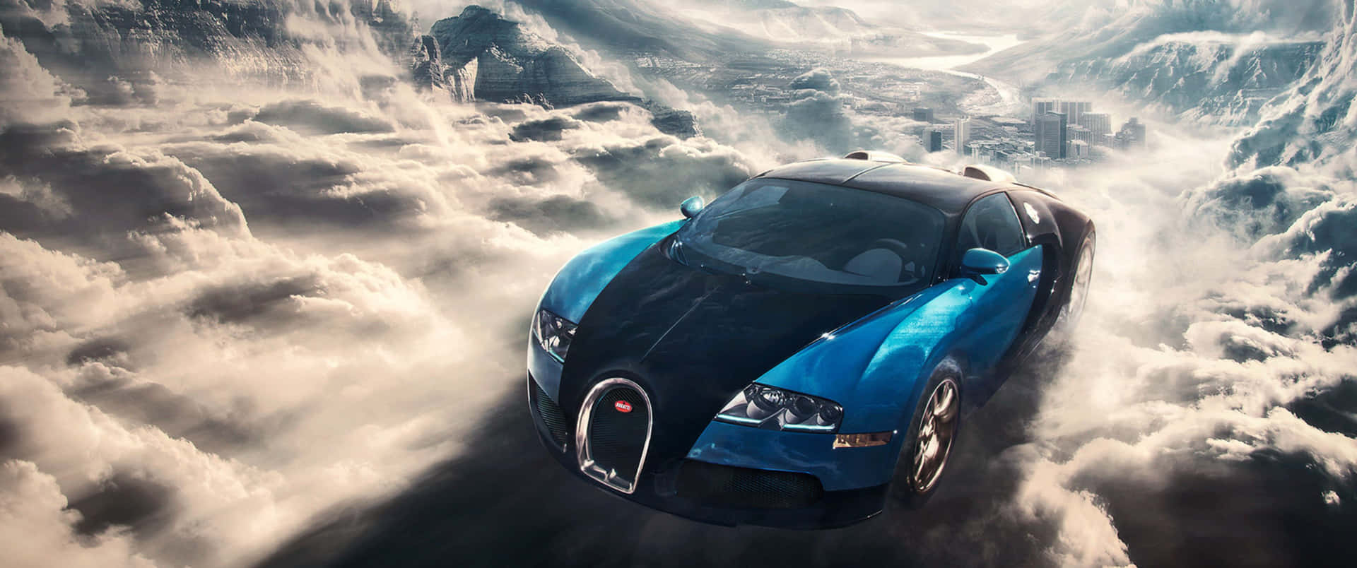 Lamaestosità E La Magnificenza Di Una Bugatti Super Sports Car