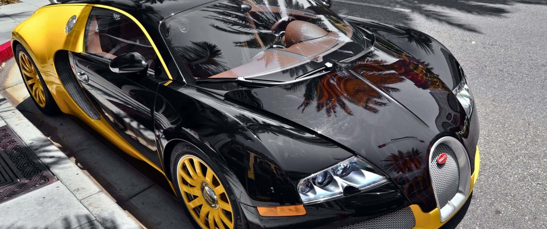 Eye-catching Bugatti Chiron displayed in full HD resolution