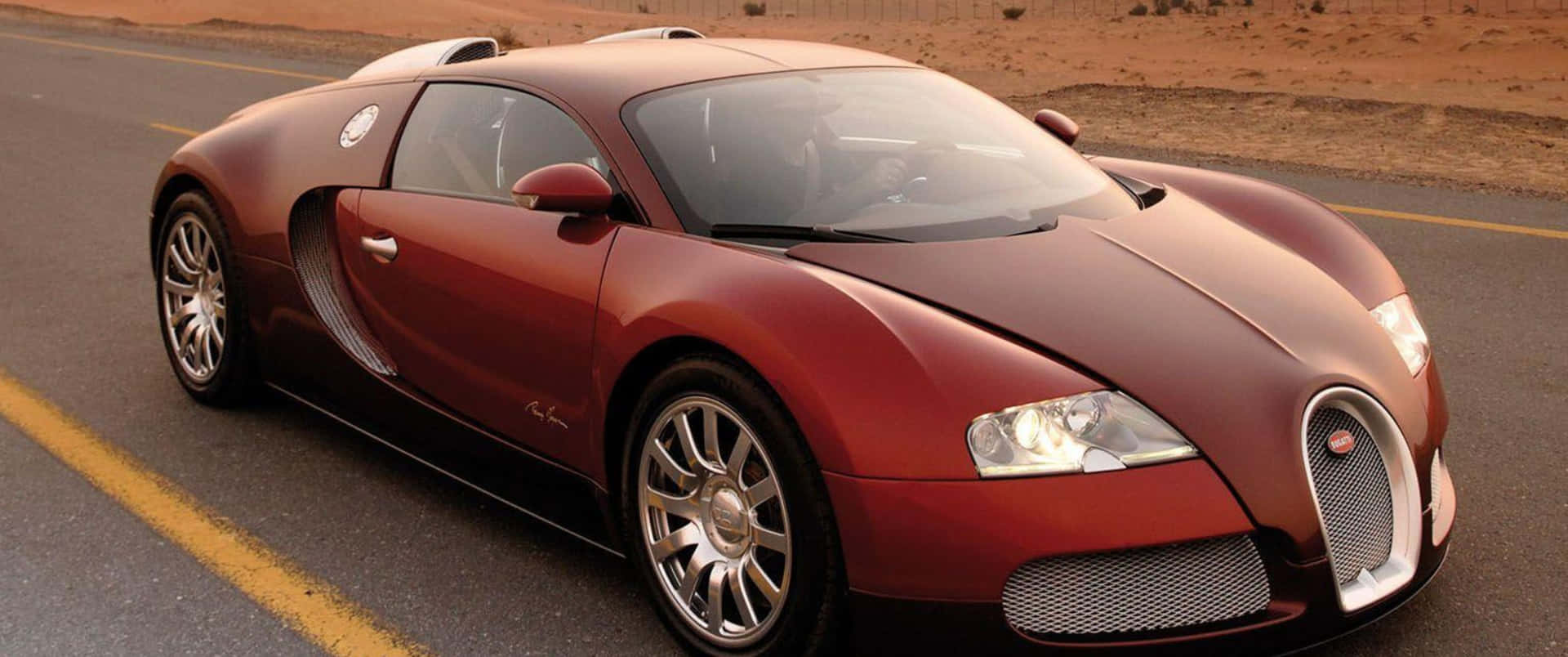 Daiun'occhiata All'interno Della Lussuosa Bugatti