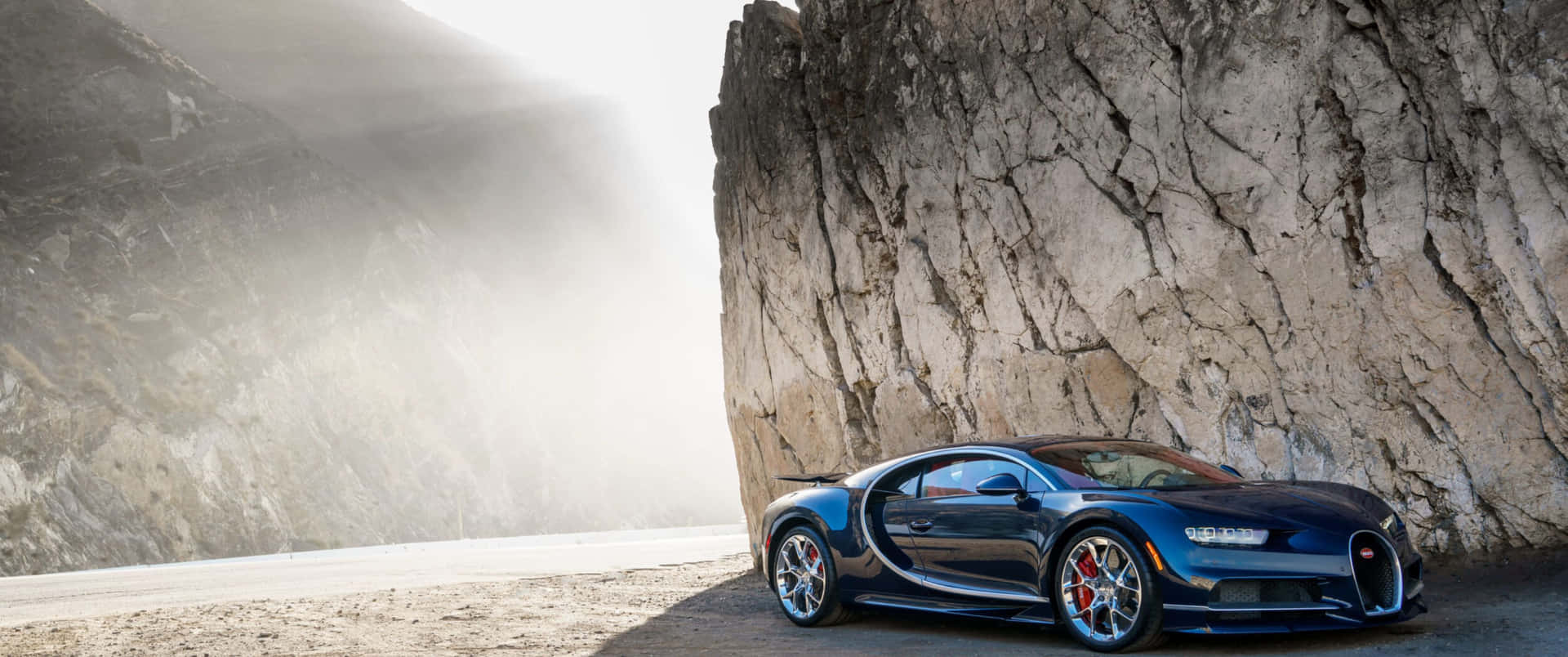 Supercharged power of the Bugatti Chiron.