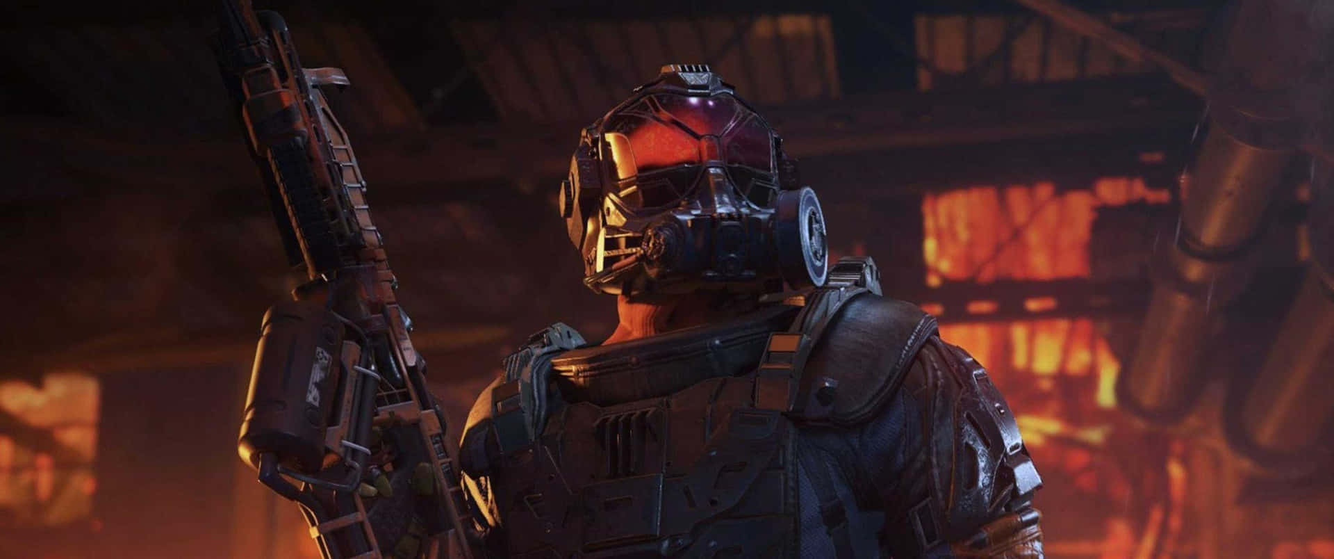 Fight through the challenges of Call Of Duty Black Ops 4 in 3440x1440p resolution