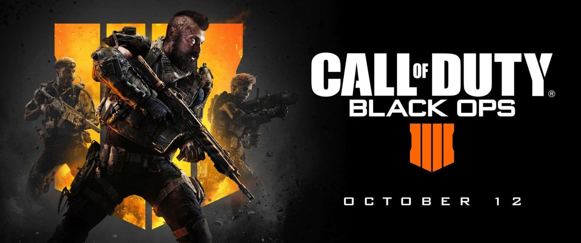 Njutav Världen I Call Of Duty: Black Ops 4 Med En Imponerande Bakgrundsbild För Din Dator Eller Mobiltelefon.