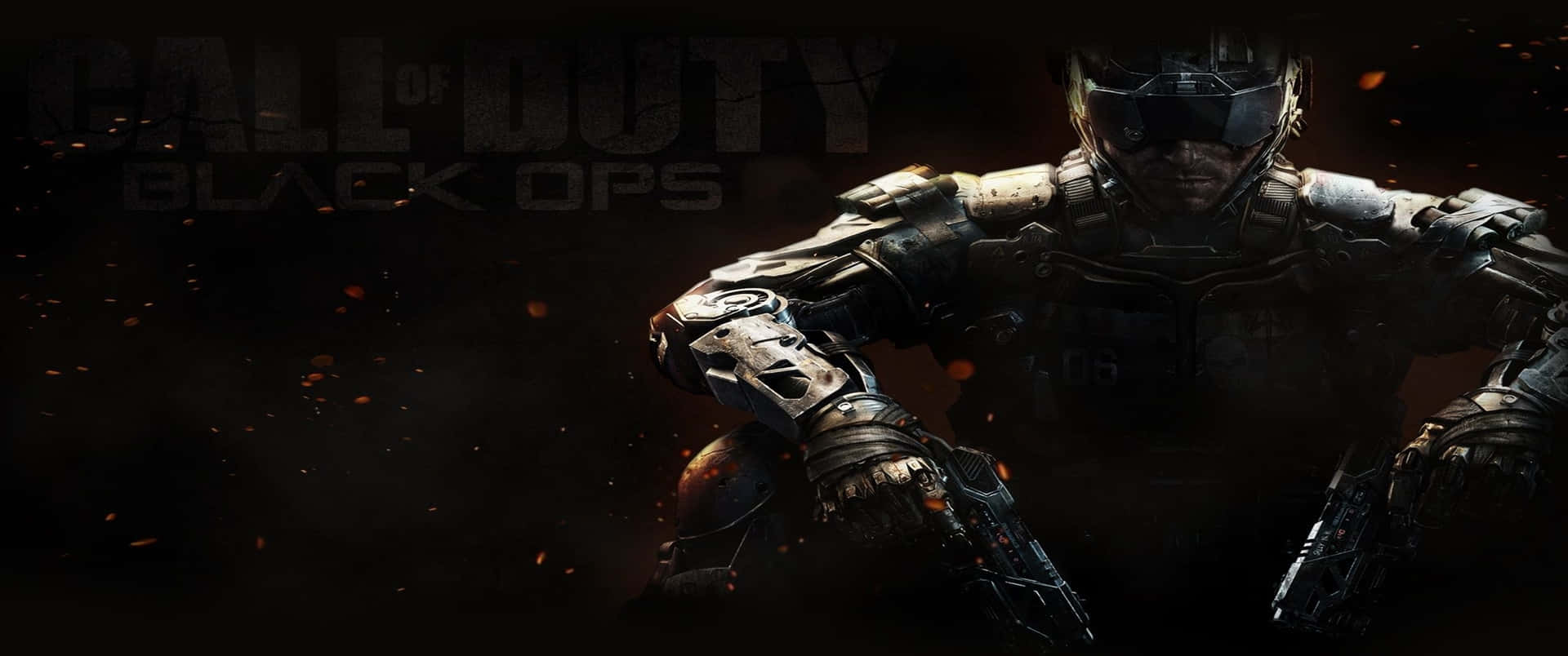 Futuristiskbakgrundsbild För Call Of Duty Black Ops Cold War I 3440x1440p.