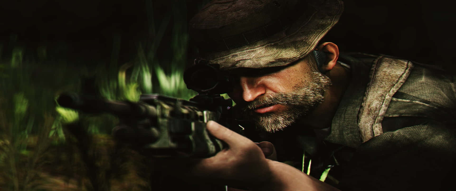 Sniper Close Up 3440x1440p Call Of Duty Modern Warfare Background