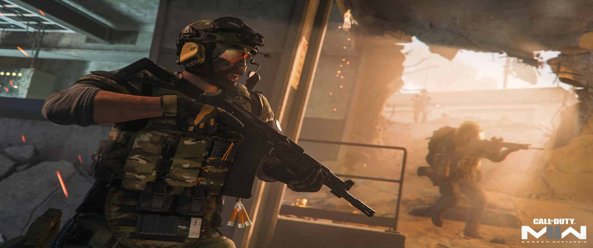 John Price Ambush 3440x1440p Call Of Duty Modern Warfare Background