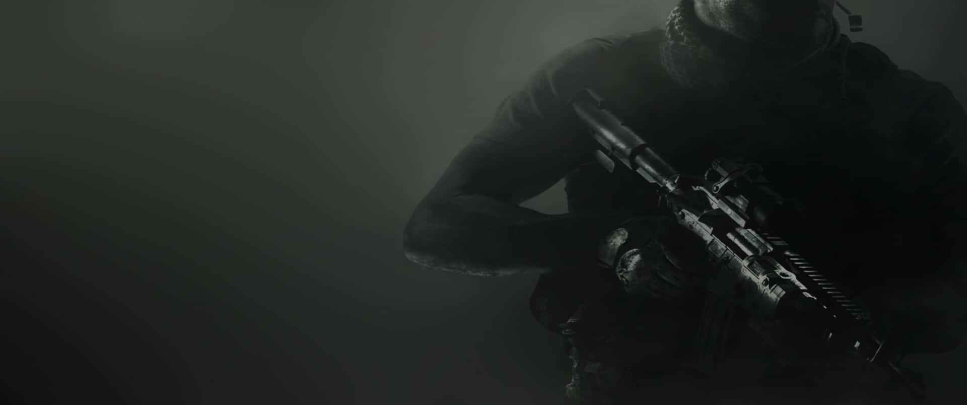 Svartbakgrund 3440x1440p Call Of Duty Modern Warfare Bakgrund.