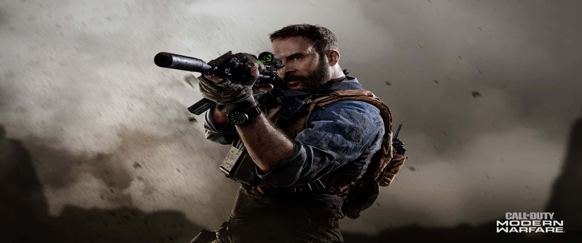 John Price 3440x1440p Call Of Duty Modern Warfare Background