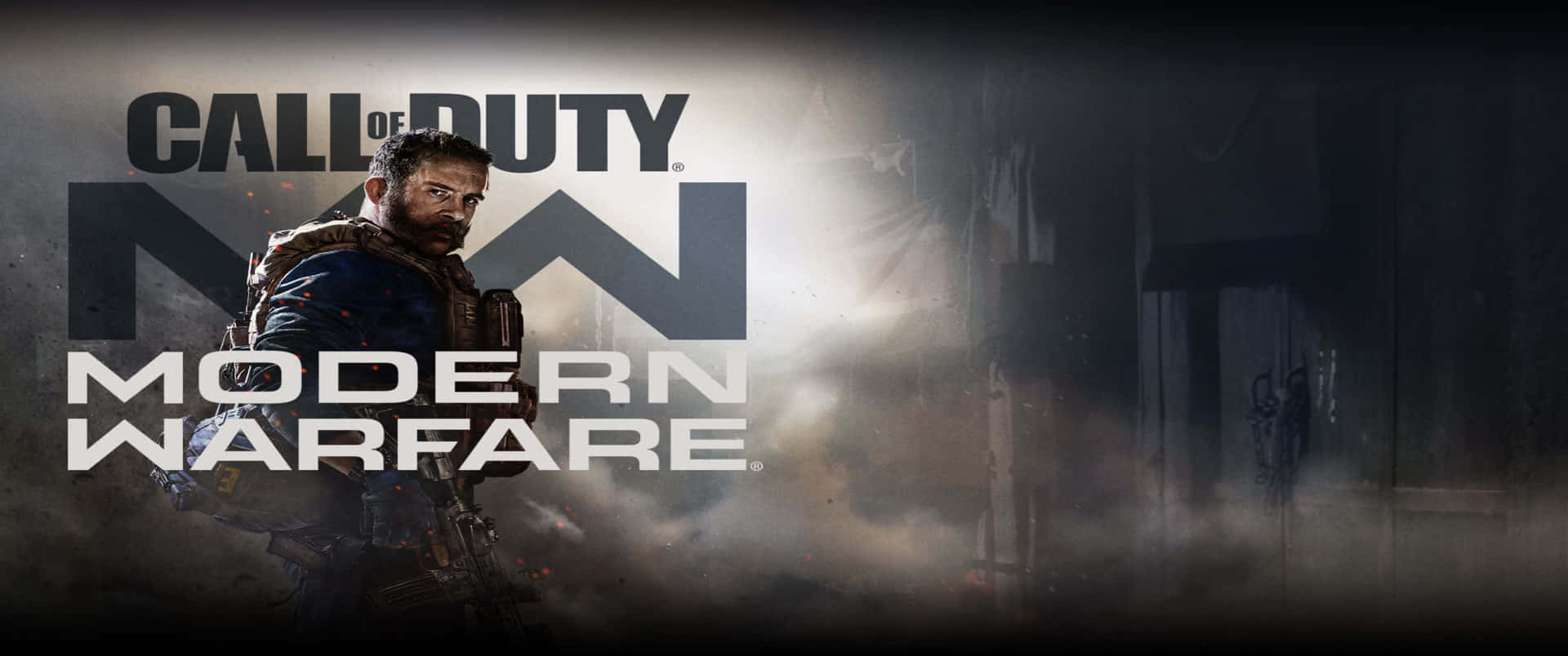 Fondode Pantalla De John Price Con Título 3440x1440p De Call Of Duty Modern Warfare.