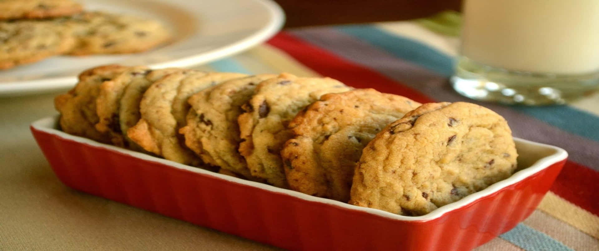 Delicious Small And Flat Dessert 3440x1440p Cookies Background