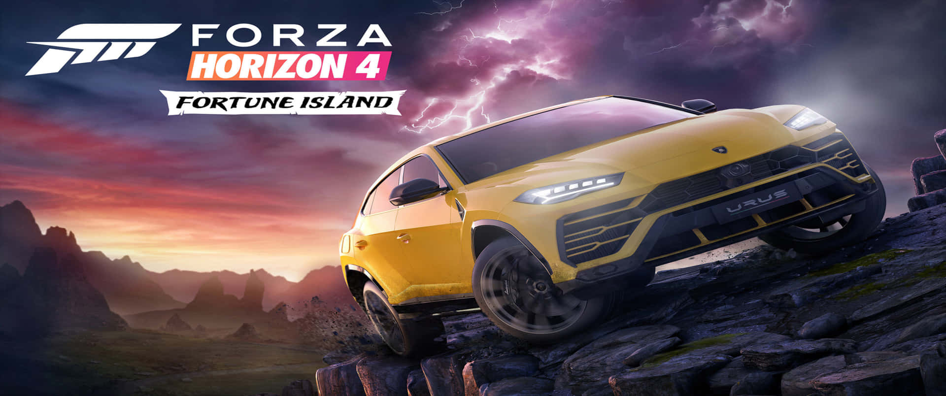 3440x1440pfortune Island Förhandsvisning Forza Horizon 4 Bakgrundsbild