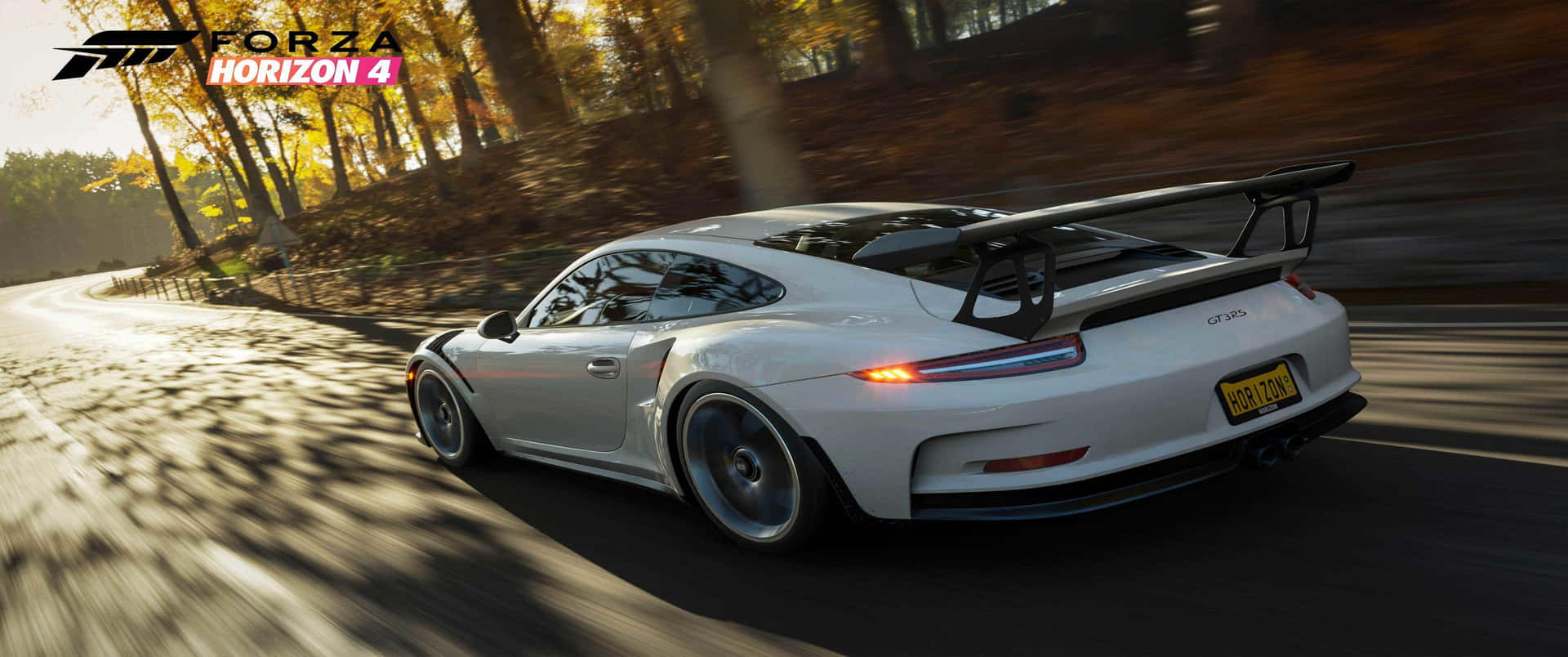 Fondode Pantalla De Porsche 911 Gt3 De Forza Horizon 4 En Resolución 3440x1440p