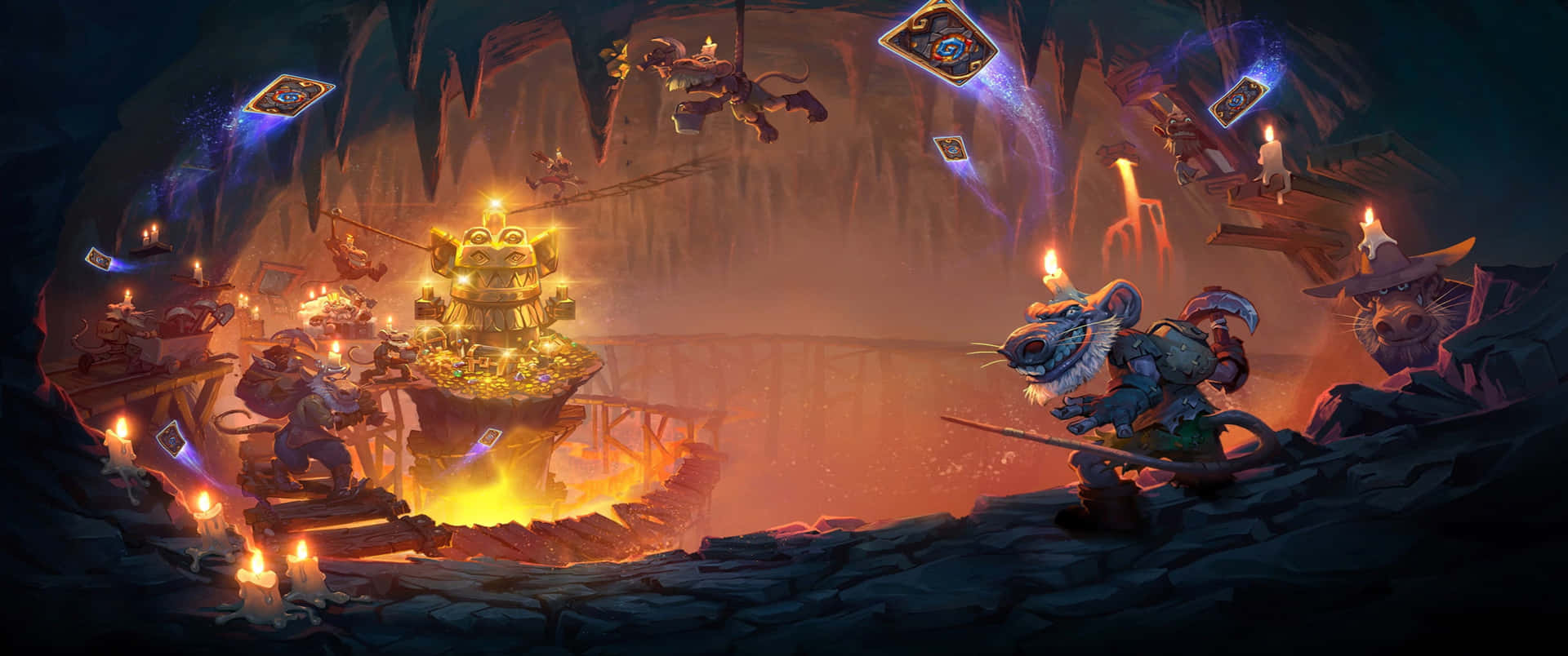 A delightfully detailed gaming experience awaits in Hearthstone.