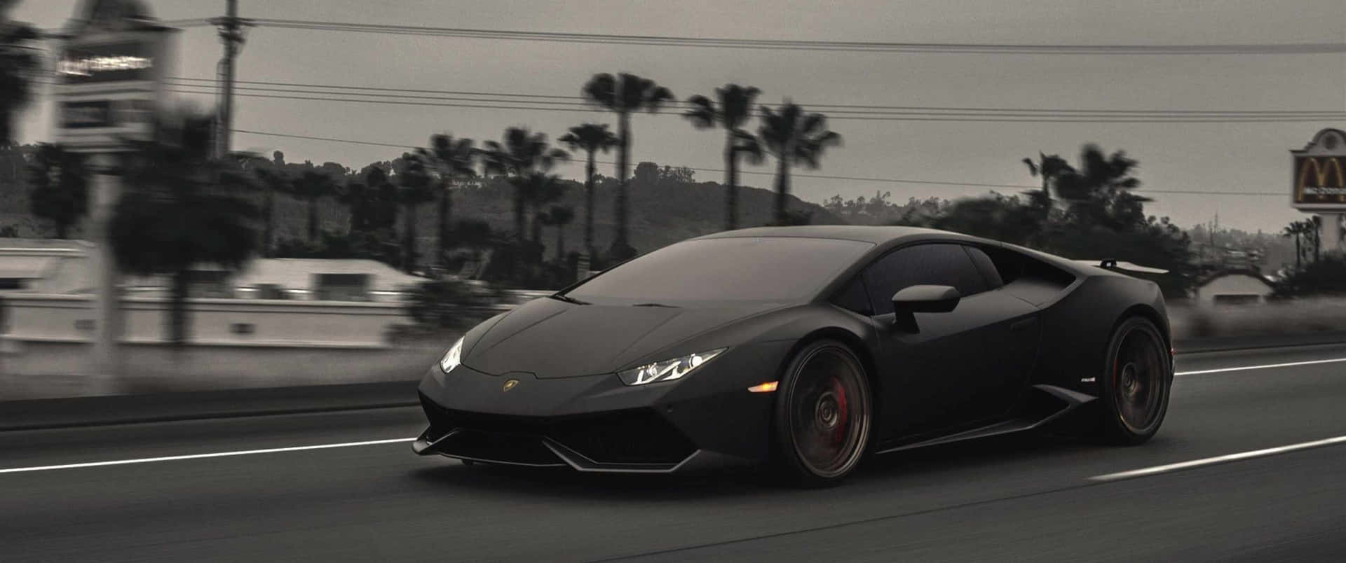 Erlebedie Power Eines Lamborghini