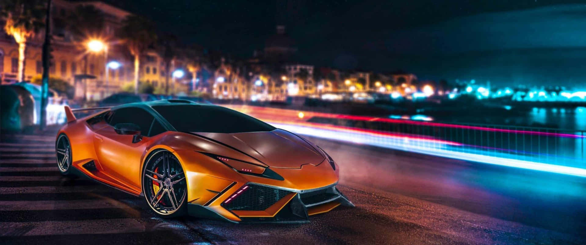 Feel the Power of a Lamborghini Supercar