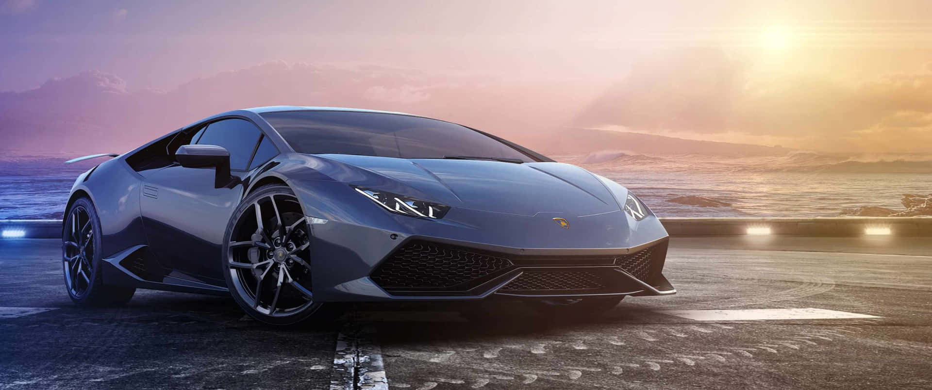"Bringing Power and Speed to Life - 3440x1440p Lamborghini"