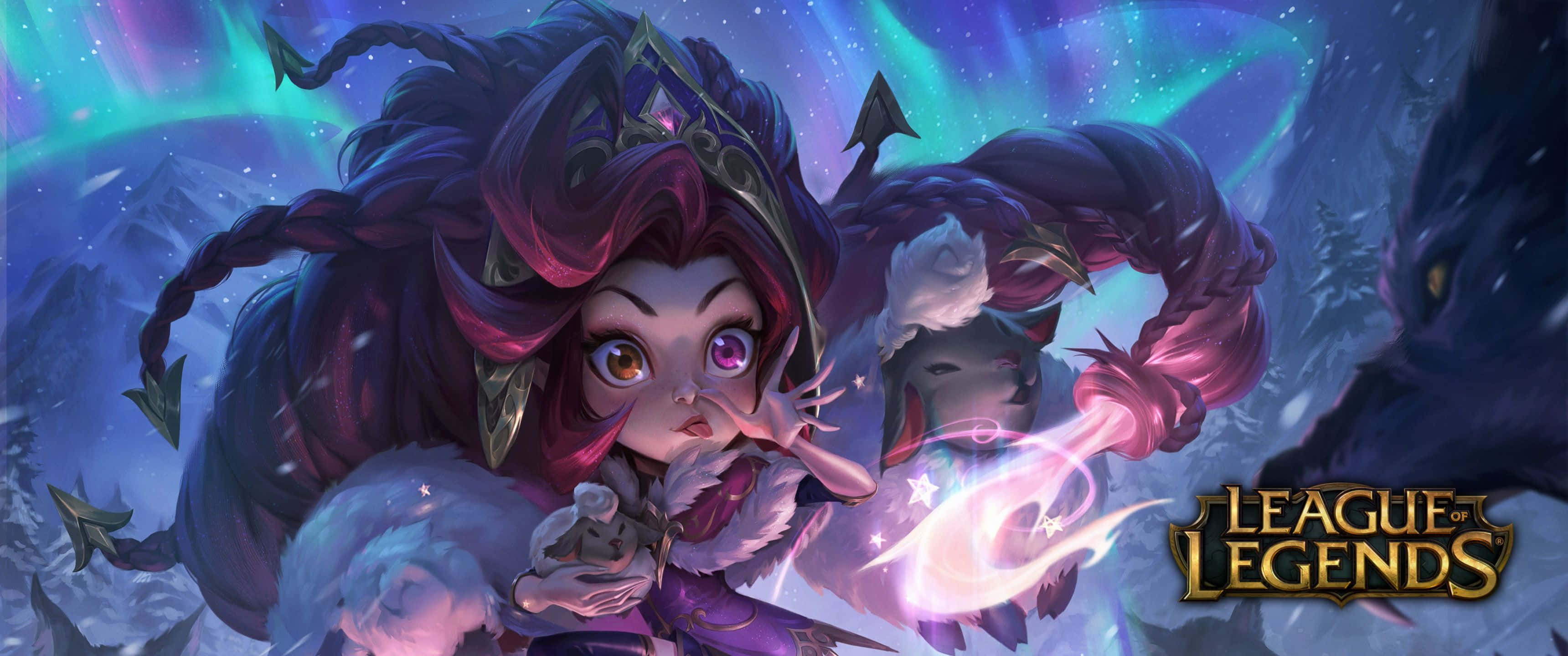 Winterblessed Zoe 3440x1440p League Of Legends Background