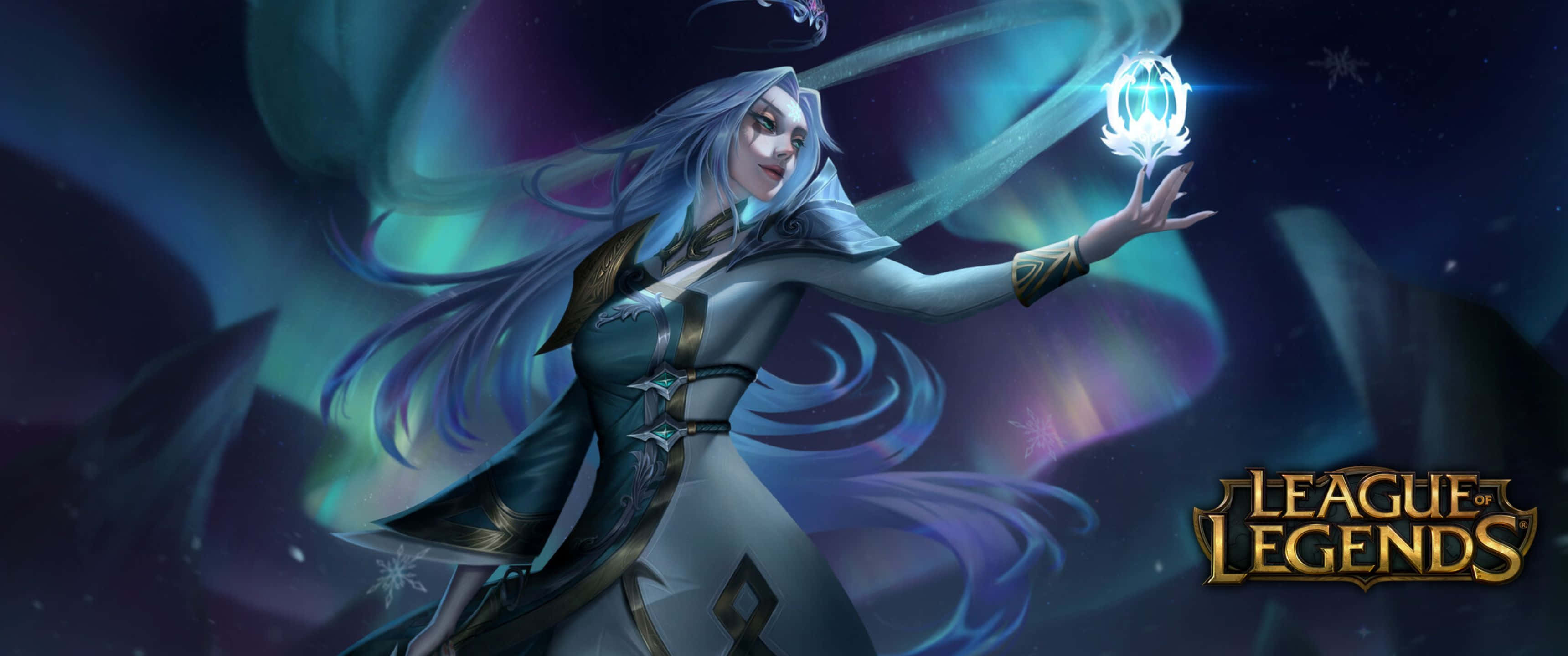 Winterblessed Diana 3440x1440p League Of Legends Background