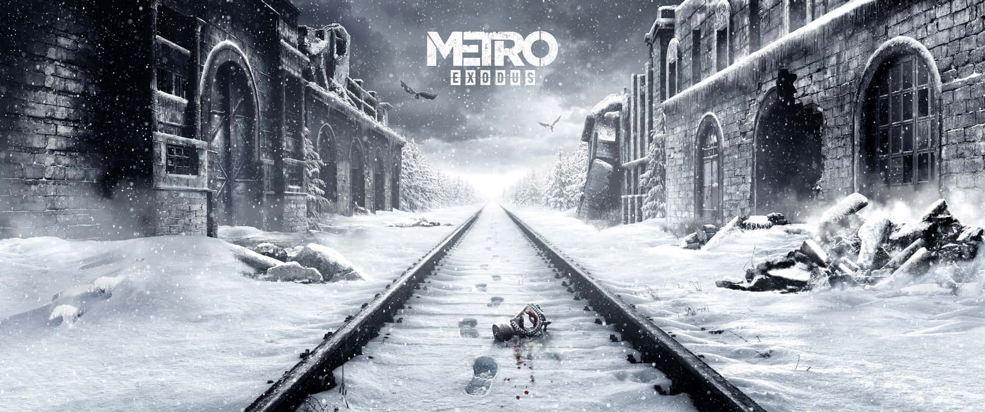 Intricate Details of the Post-Apocalyptic World in Metro Exodus 3440x1440p Background