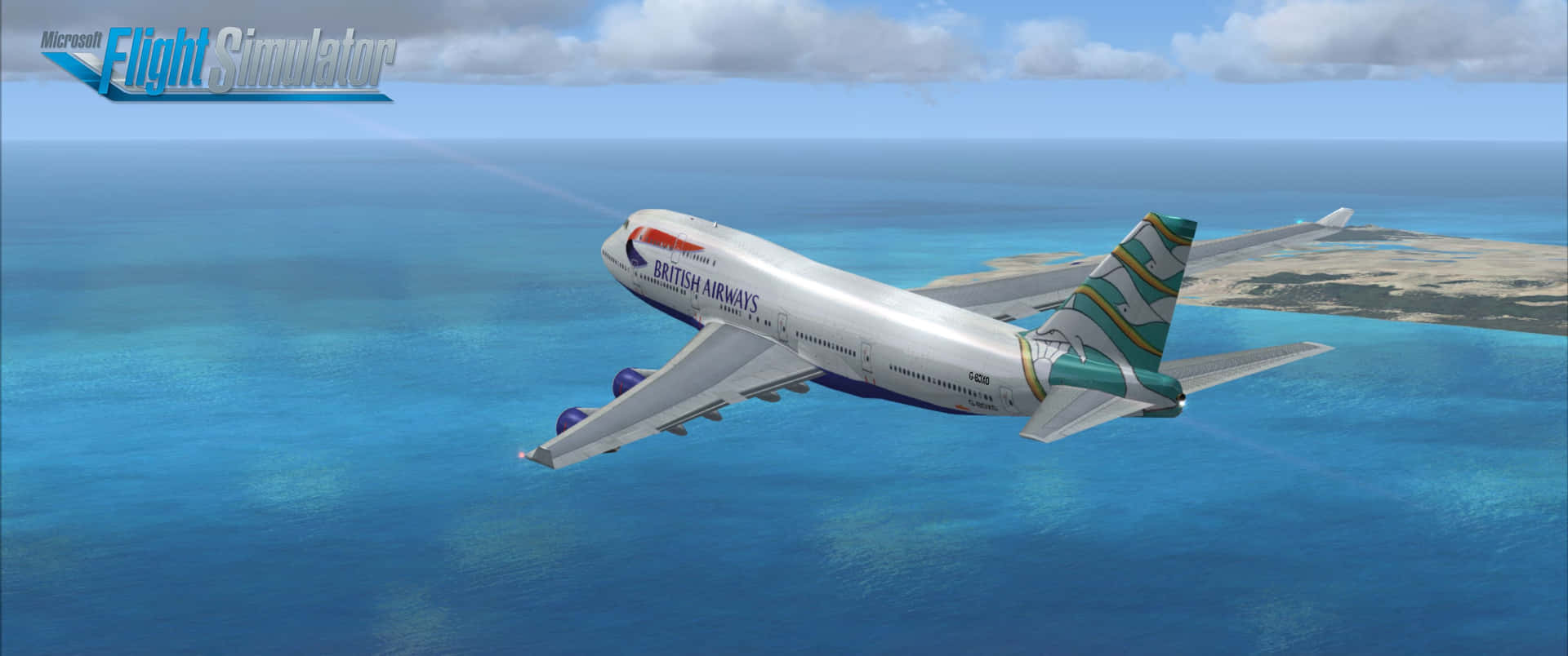 Utforskahimlen Med Microsoft Flight Simulator.