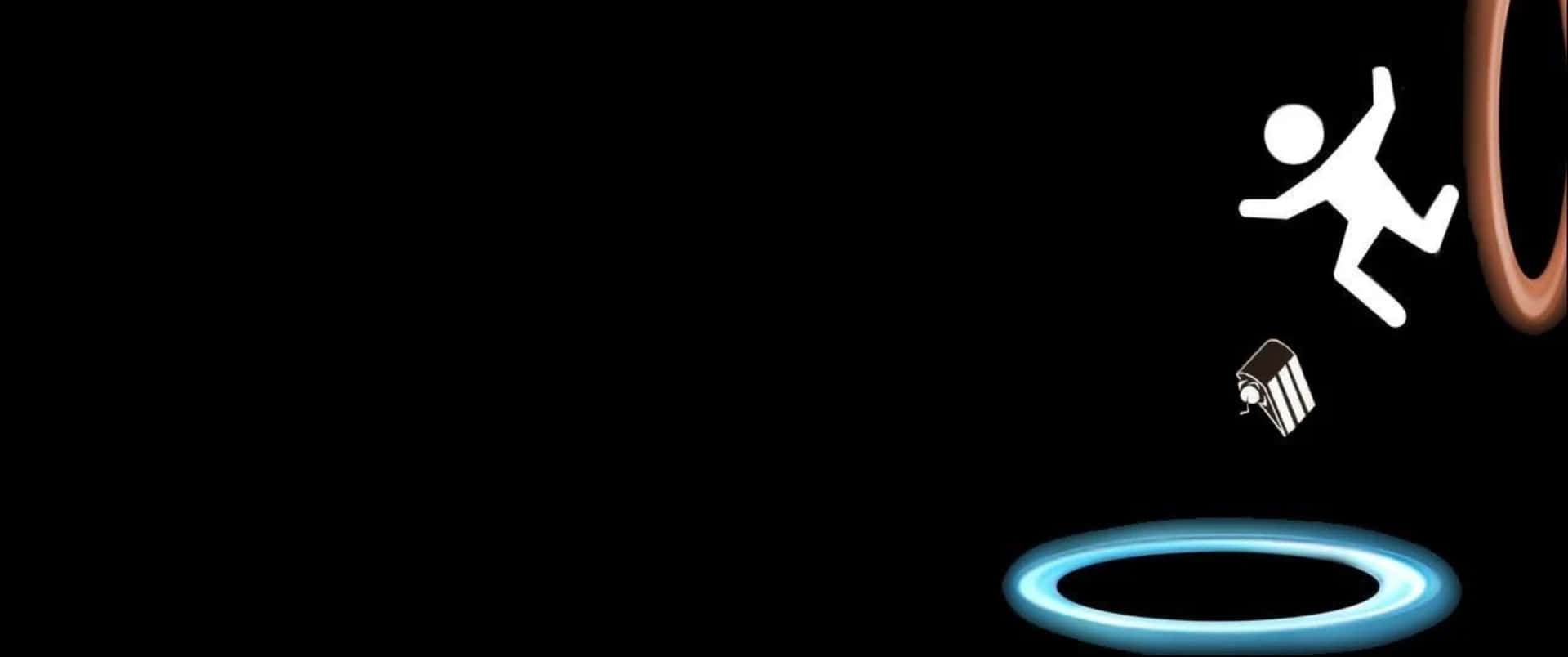 Unposter Di Portal 2 Colorato E Futuristico
