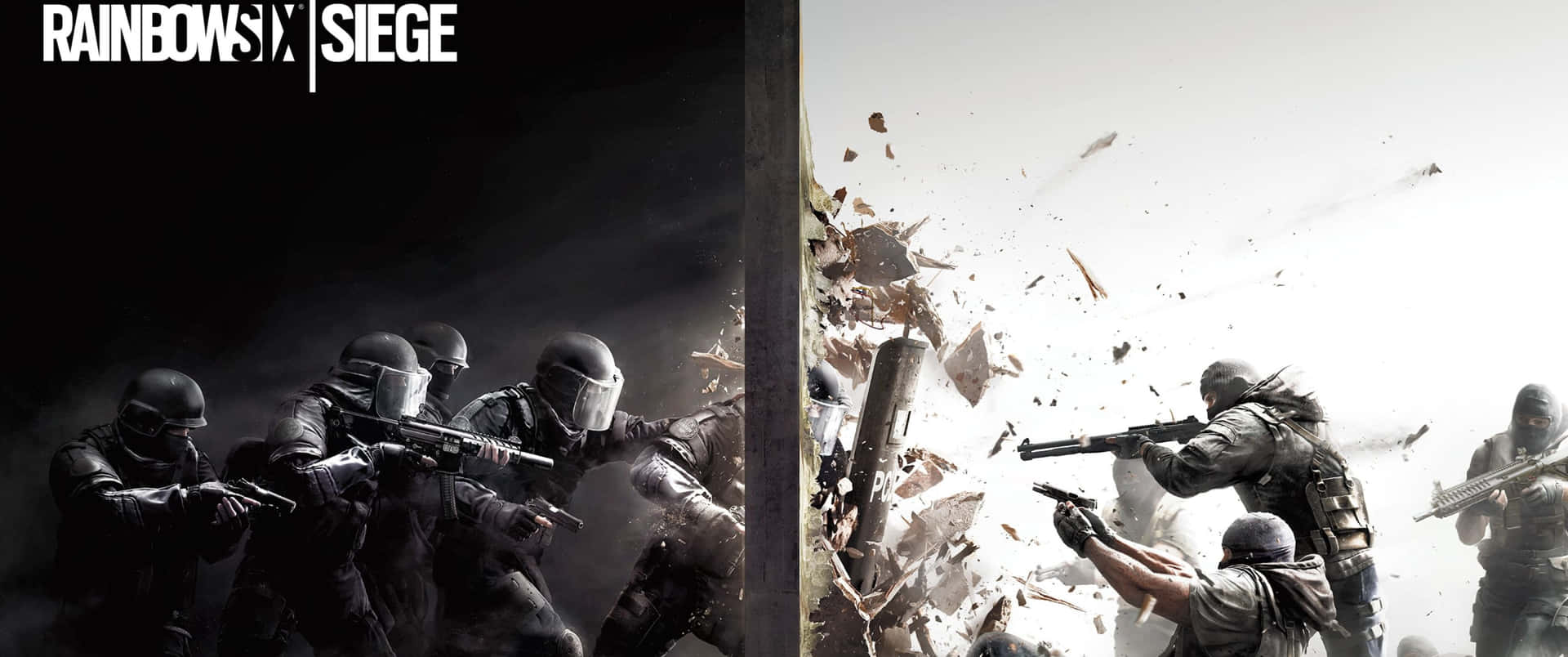 A view of the intense Rainbow Six Siege Video Game