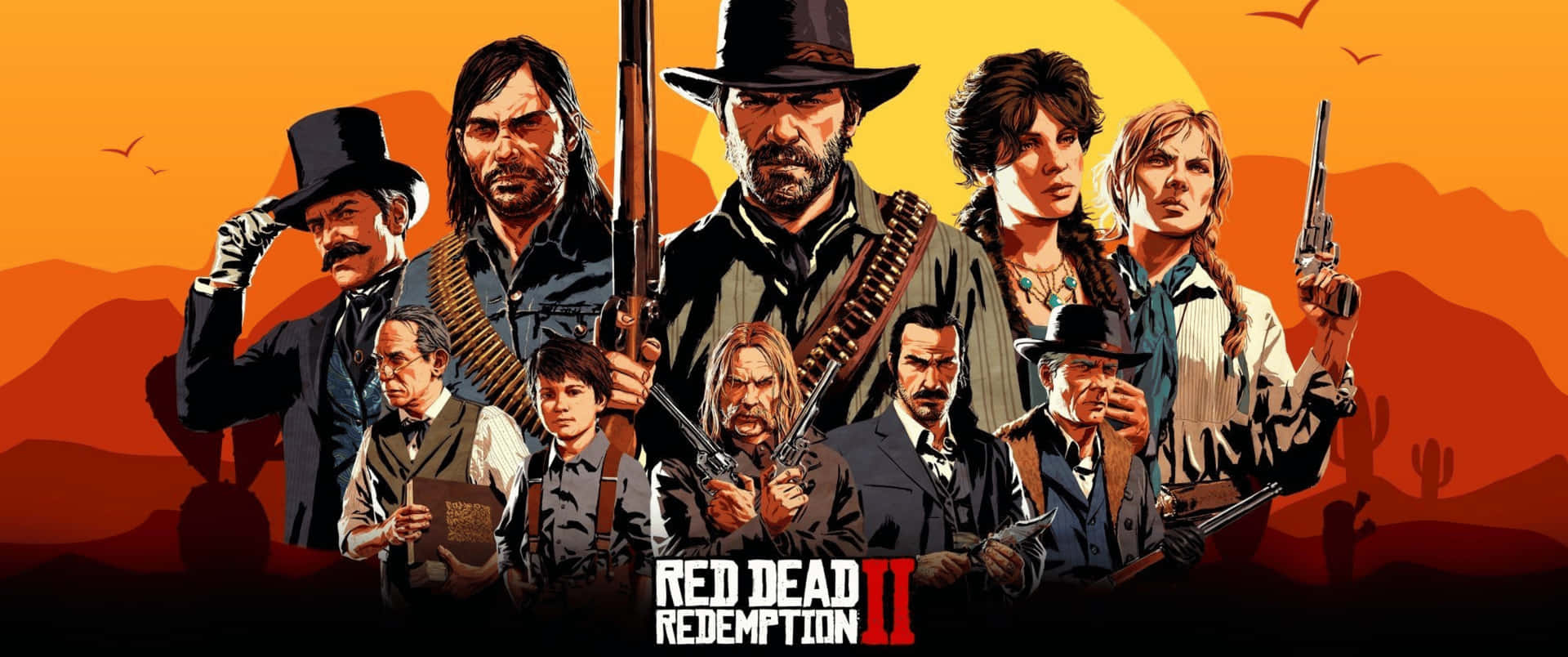 3440x1440p Red Dead Redemption 2 Background Main Background