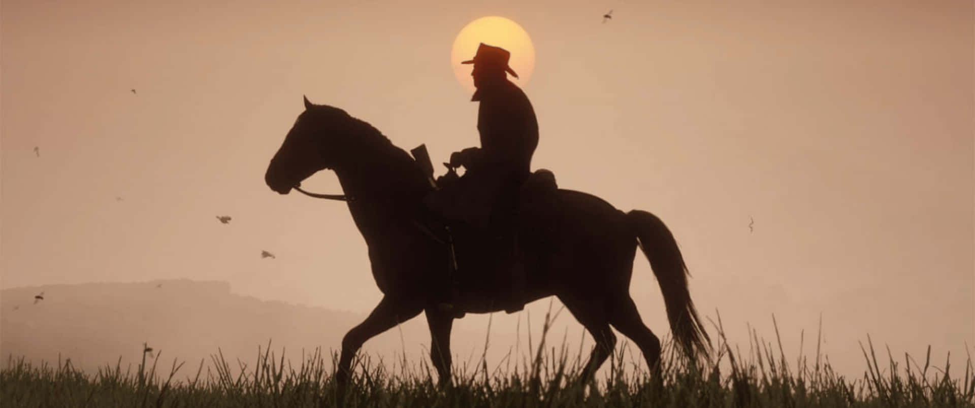 3440x1440p Red Dead Redemption 2 Background Move Background