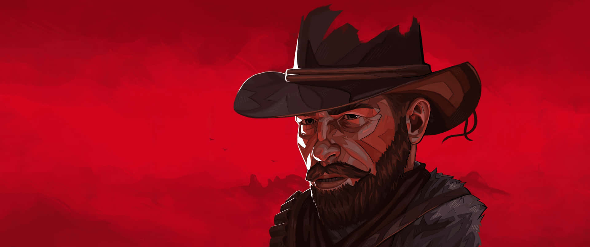 3440x1440p Red Dead Redemption 2 Background Hat Background