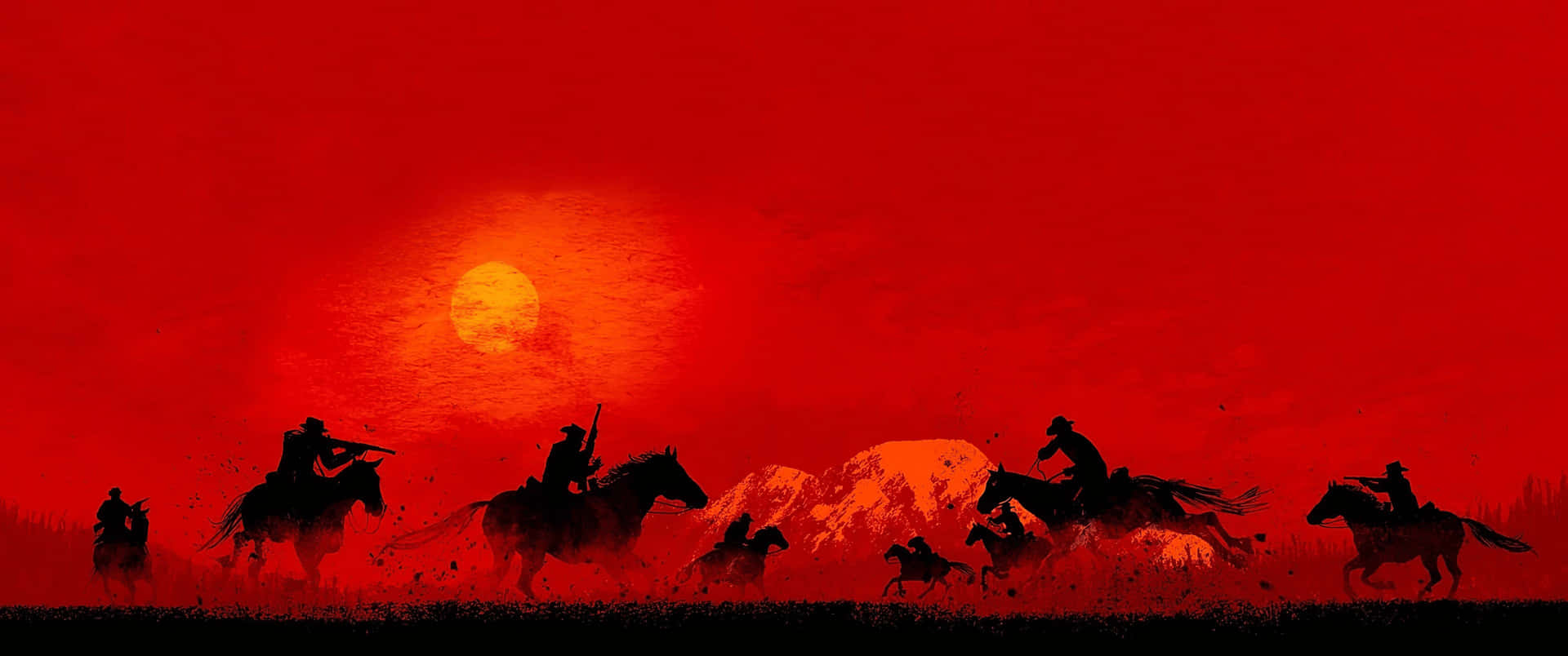 3440x1440p Red Dead Redemption 2 Background Horse Background