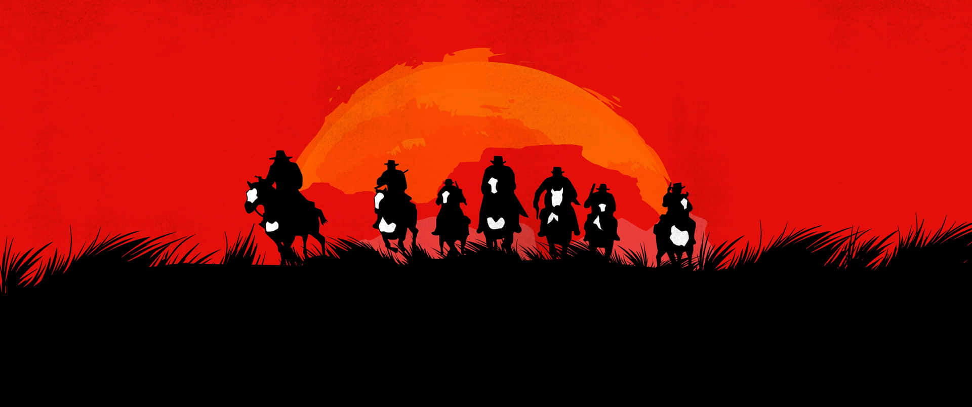 3440x1440p Red Dead Redemption 2 Background Run Background