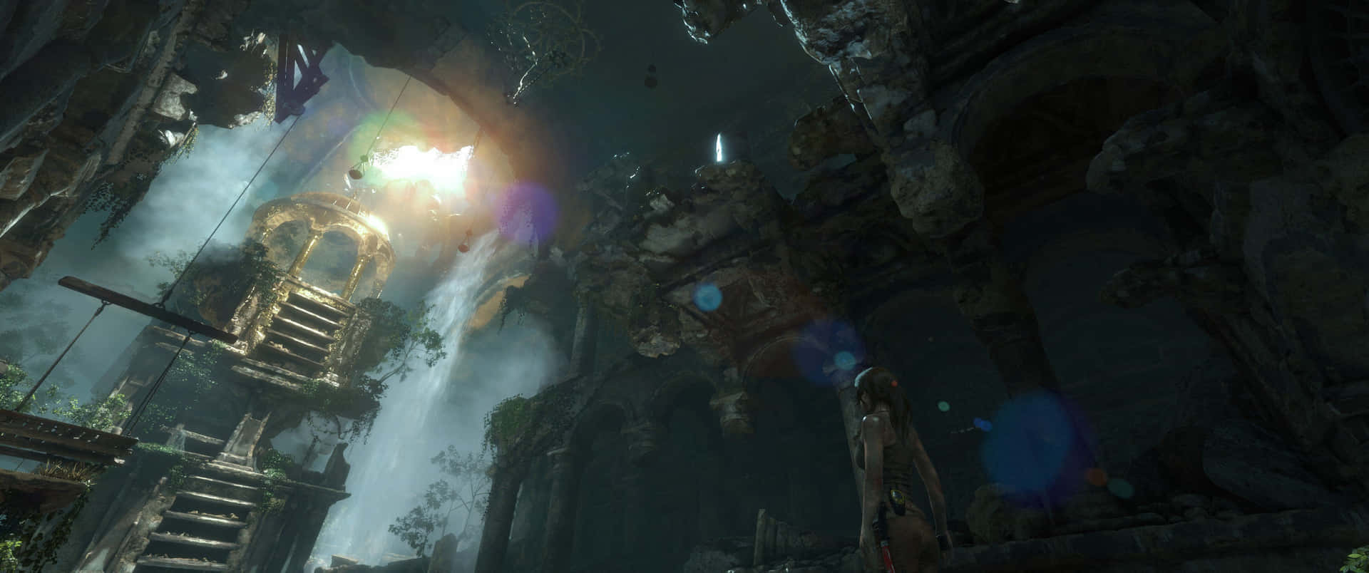 Profetensgrav 3440x1440p Rise Of The Tomb Raider Bakgrund.