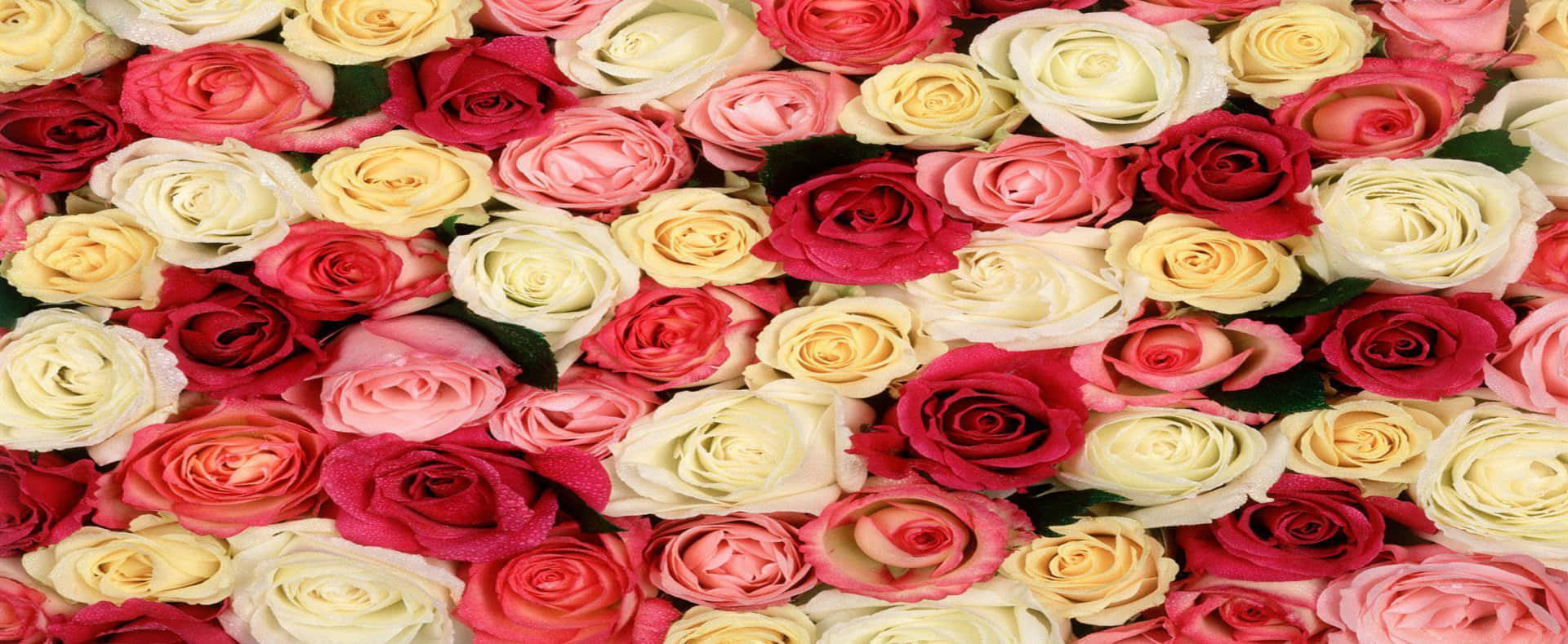 Download 3440x1440p Roses Background | Wallpapers.com