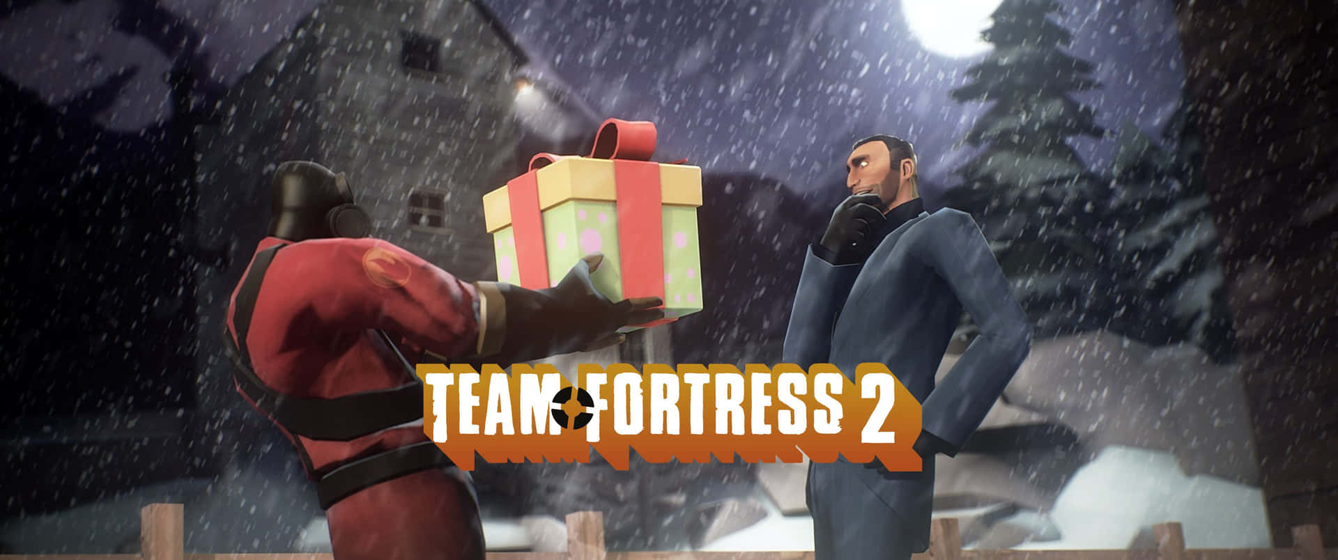 Take the battlefield with you with this 3440 x 1440p Team Fortress 2 wallpaper