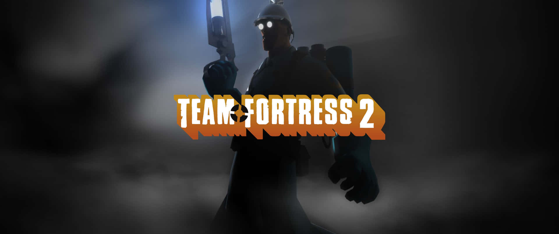 Team Fortress 2 game logo with colorful background