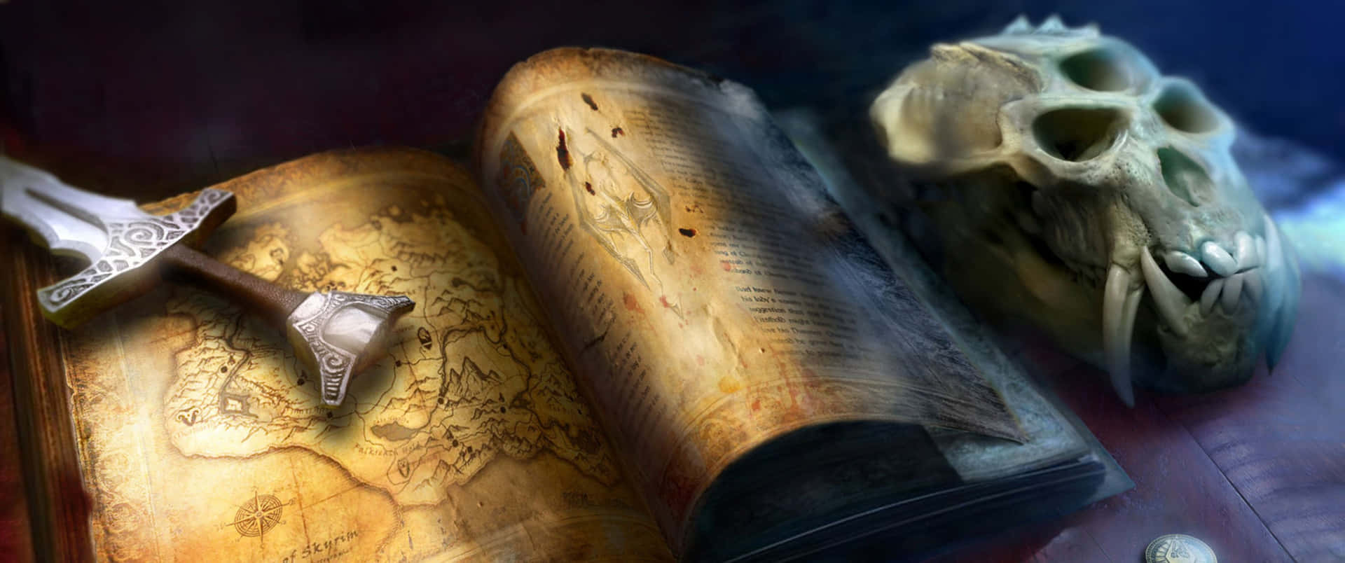 Esplorail Mondo Di The Elder Scrolls V In Una Spettacolare Risoluzione 3440 X 1440p