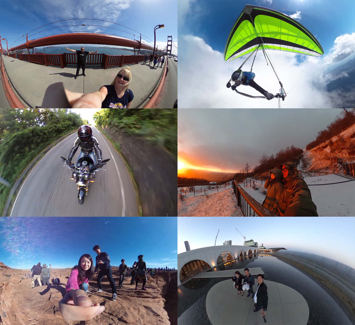 Recreational Activities 360 Degree Collage Picture
