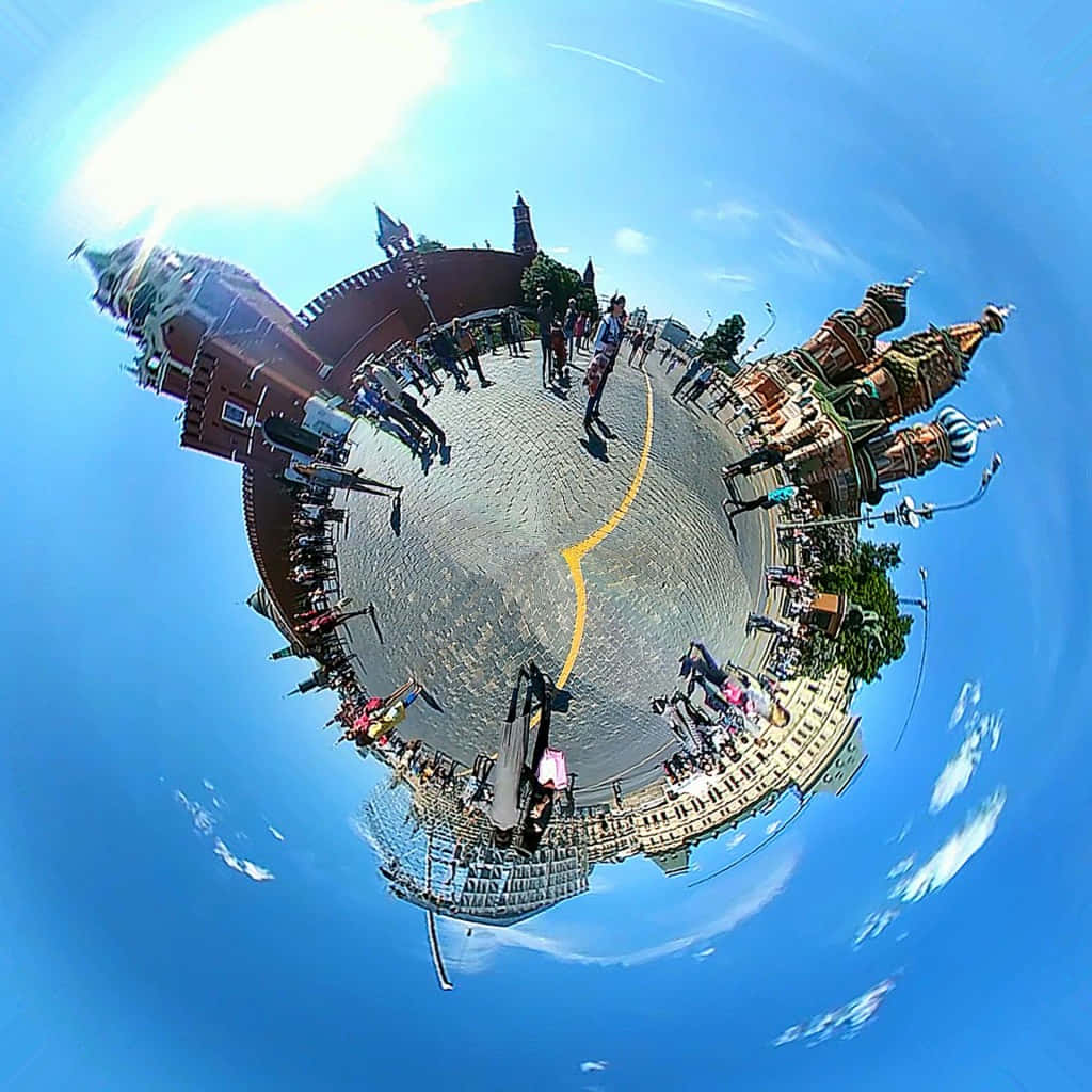 Fotoa 360 Gradi Della Città Di Mosca